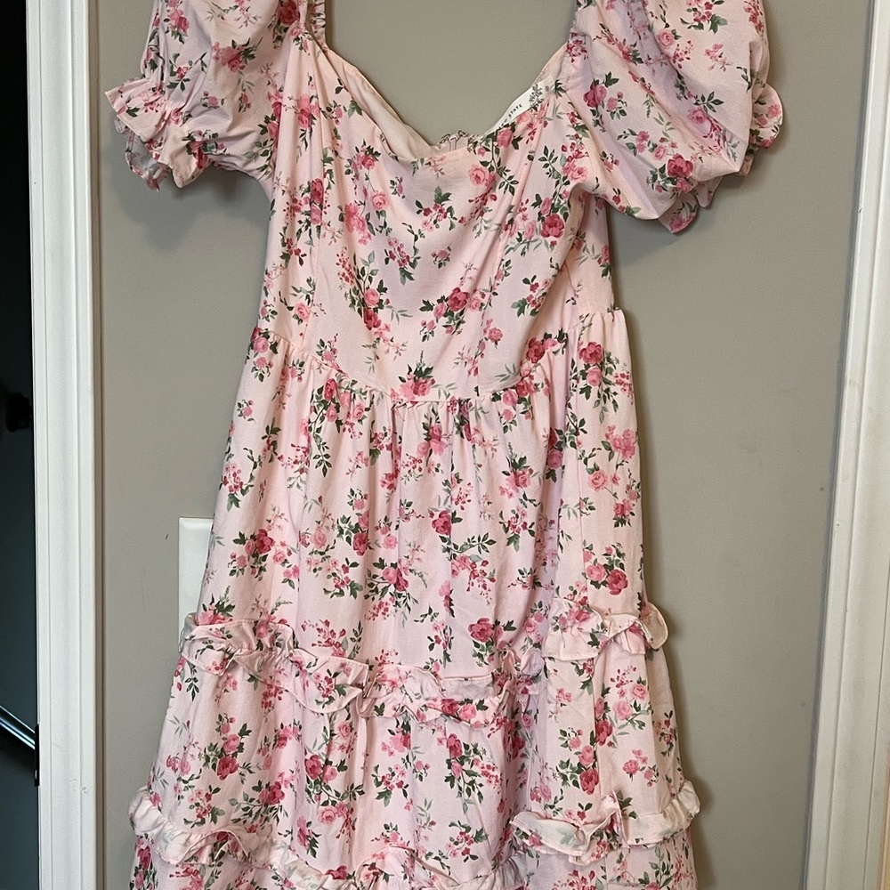 Floral Pink Dress